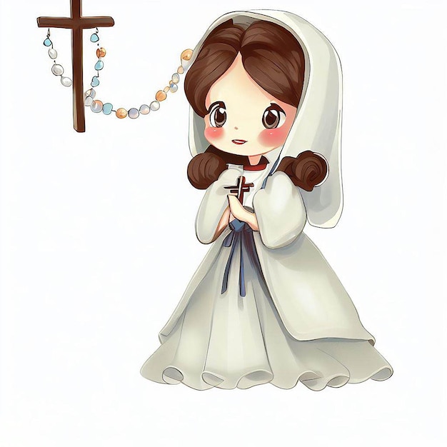 saint rose de lima illustration