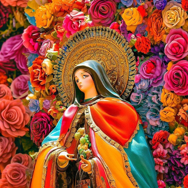 saint rose de lima illustration