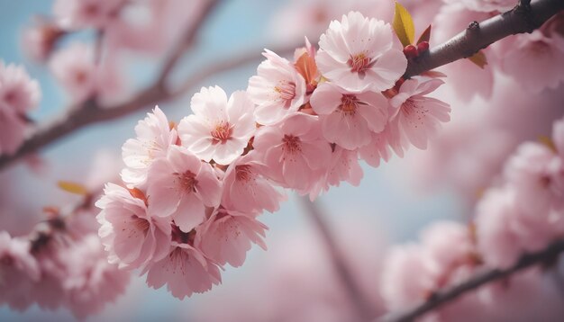 Sakura in Spring cherry Blossom