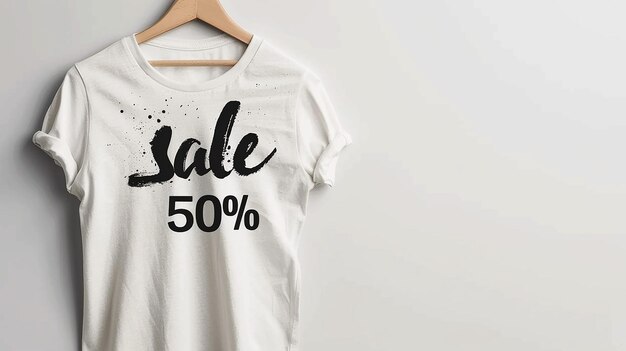 Photo sale 50 text modern calligraphy design print for tshirt minimalism