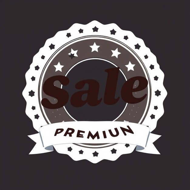 Photo sale banner badge socila media premium