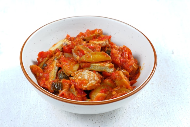 sambal  jengkol indonesian traditional food