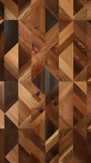 Samples of laminate or parquet with a pattern and wood texture for flooring and interior design