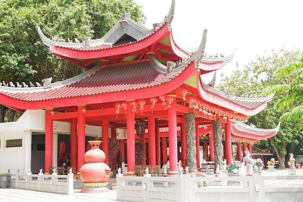 Sampookong Temple A historical temple with traditional Chinese and Javanese architecture