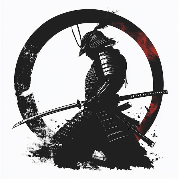 Photo samurai vector