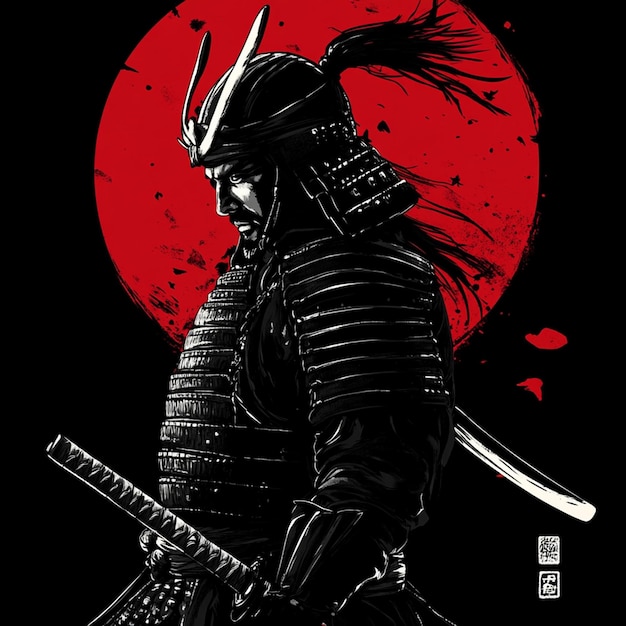 Photo samurai vector