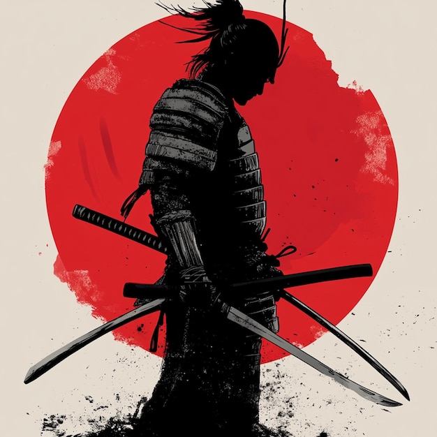 Photo samurai vector