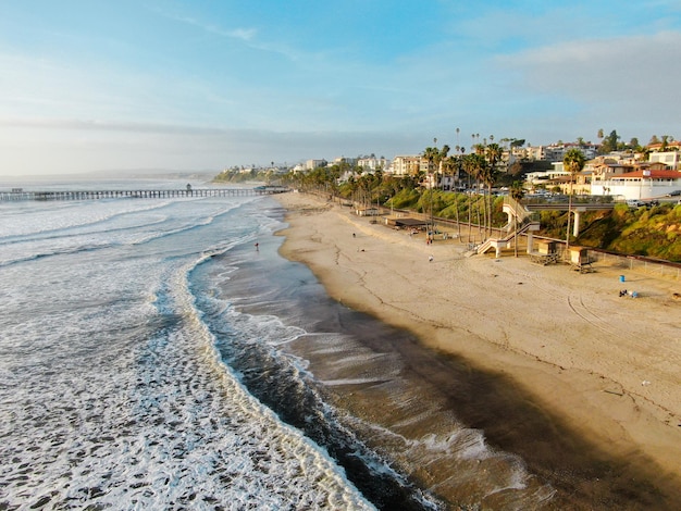 San Clemente coastline in Orange County California USA Travel destination