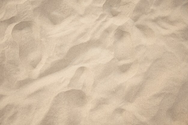 Sand on the beach background close up