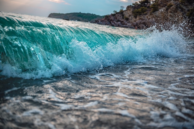 Sand beach in Greece