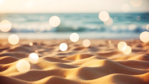 Photo a sand dune with the ocean in the background