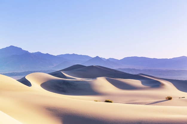 Sand dunes in Death Valley National Park, California, USA