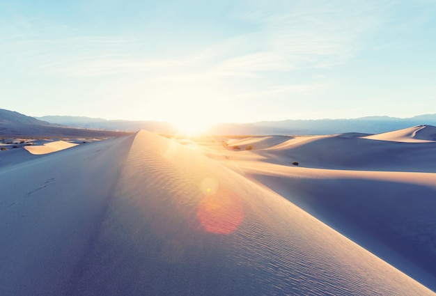 Sand dunes in Death Valley National Park, California, USA