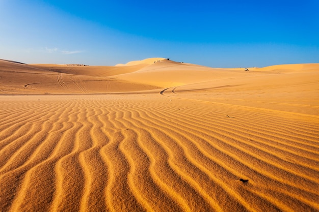 Sand dunes in Mui Ne