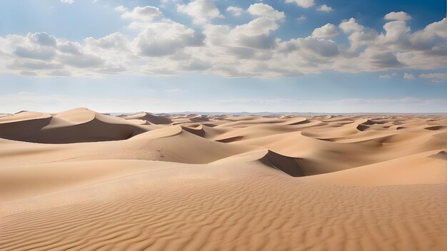 sand dunes with a cloudy sky