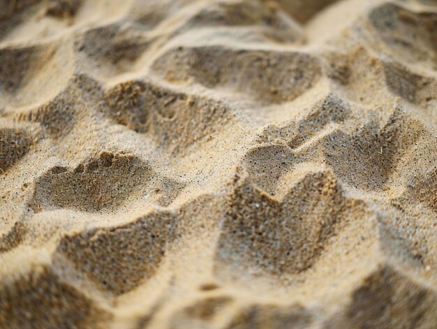 Photo a sand with a sand pattern on it and a small wave in the center