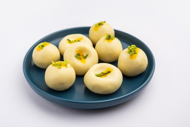 Sandesh or shondesh is a dessert originating from the Bengal India created with milk and sugar