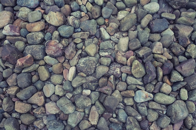 Sandstone in the seashore of nature background.