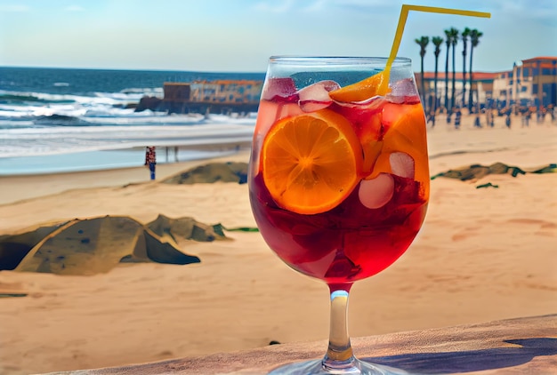 Sangria spanich summer wine