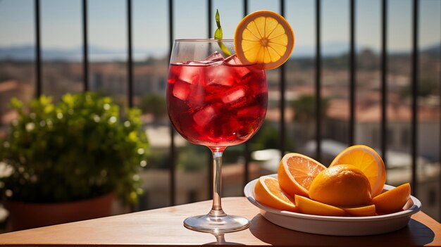 Sangria Splendor Capturing the Vibrant Essence of Spains Refreshing Fruity Elixir in Food