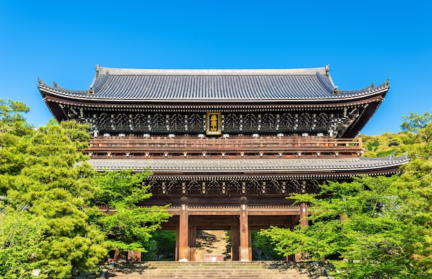 Sanmon Gate of Chion-in Temple in Kyoto - Japan