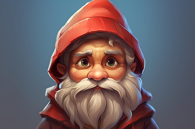 A santa claus character