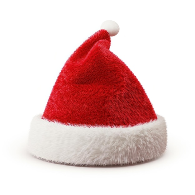 Santa Claus hat isolated