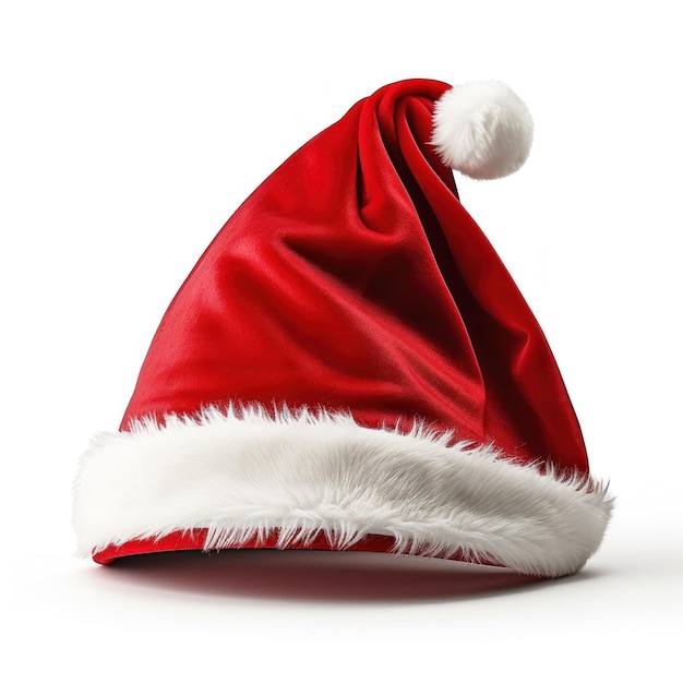 Santa Claus hat isolated