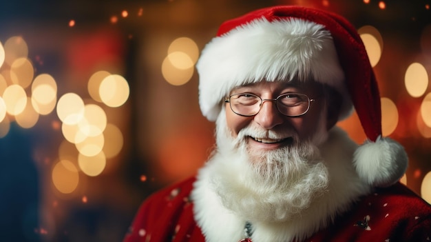 Santa Claus Illustration AI GenerativexA