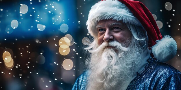 Santa Claus is in joyful mode Generative ai