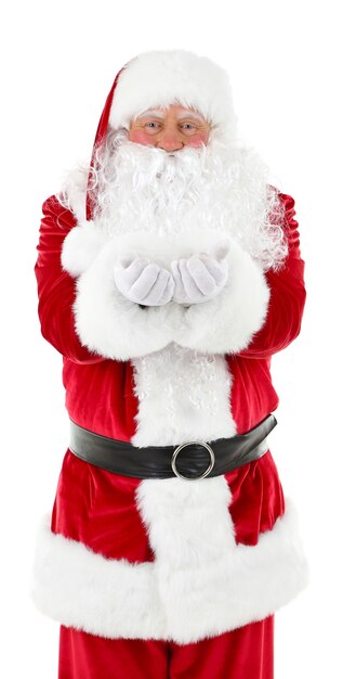 Santa Claus isolated on white background