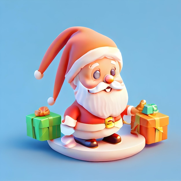 Santa Claus St Nick Kris Kringle Father Christmas jolly old man holiday icon Christmas cheer