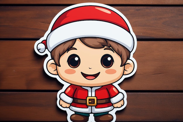 Santa Claus sticker image