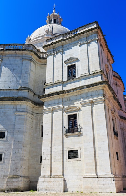 Santa Engracia Church, National Pantheon (17th-century) outdoor view in Lisbon, Portugal.