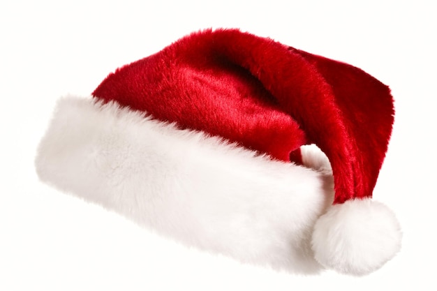 Santa hat isolated on white