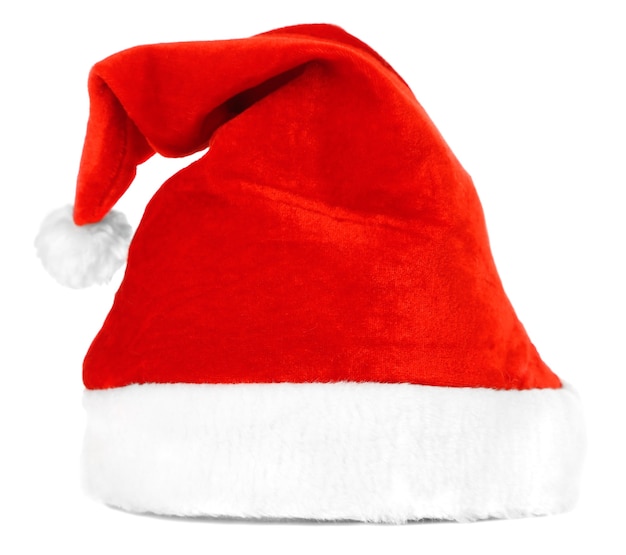 Santa hat isolated on white