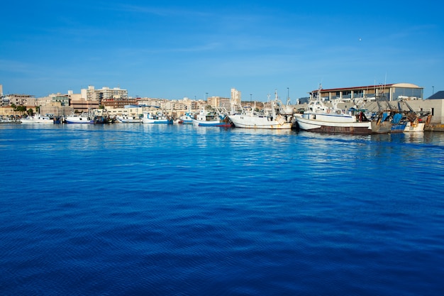 Santa Pola port marina in Alicante Spain