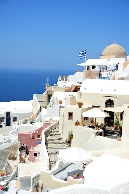 Santorini island in Greece