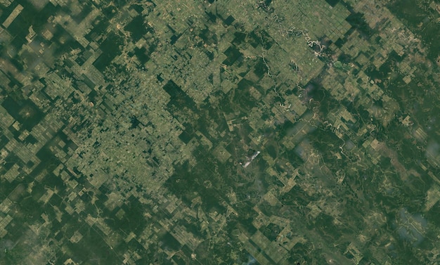 Satellite top view texture over Paraguay