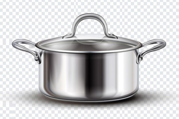 Saucepan Isolated In Transparent Background