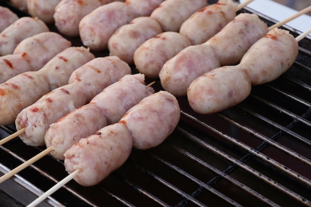 Sausage at street food