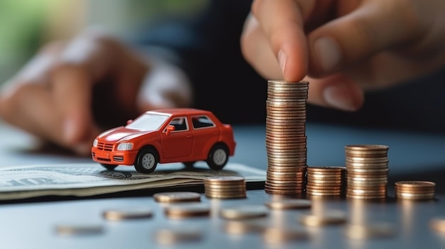 Saving money for a dream buying a car