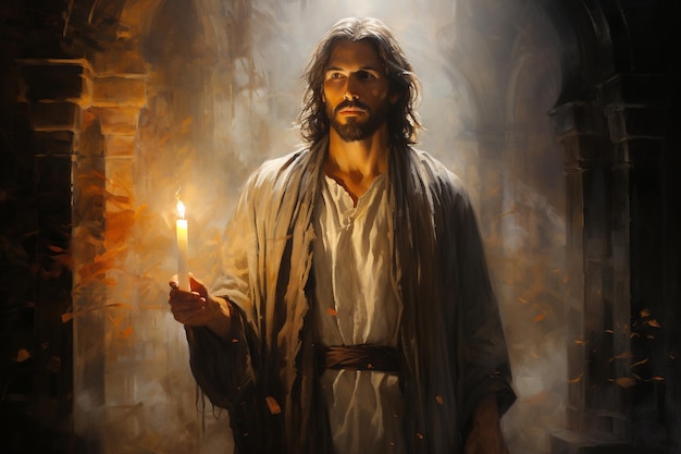 Savior of mankind holy spirit lord son of God Jesus Christ