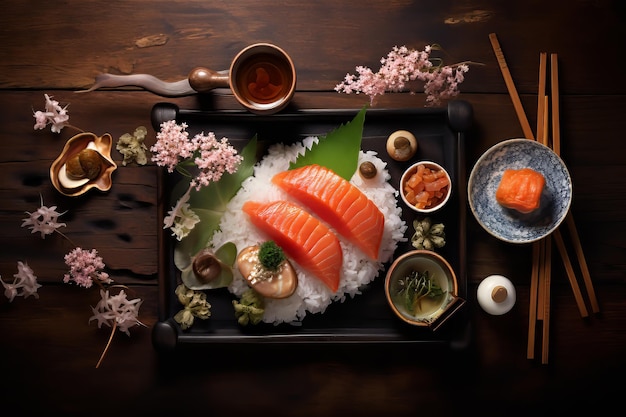 Savor the Flavors of Japan Food Stock Photography