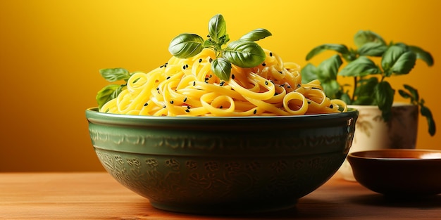 Savoring Noodles Realistic Photo Moment