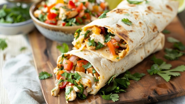 Savory Chicken Burrito Wrapped and Ready to Enjoy FreezerFriendly Green Chile Chicken Burritos