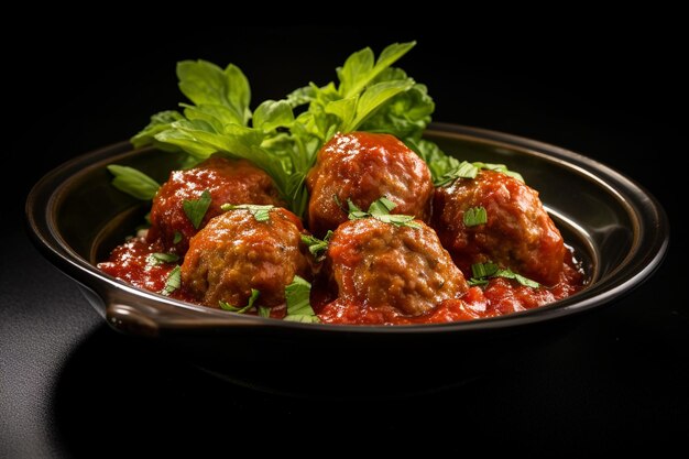 Savory Meatballs in Tomato Sauce