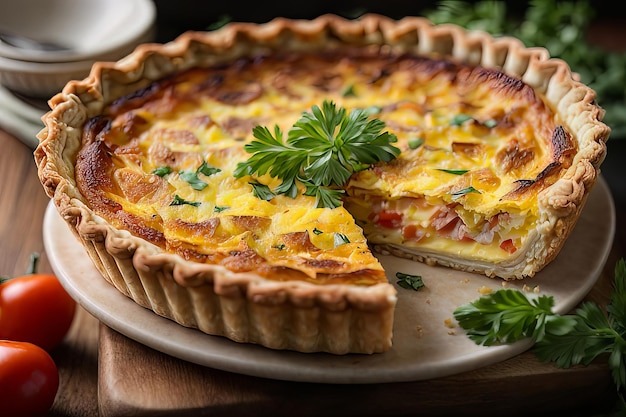 Savory Quiche Lorraine Culinary Artistry