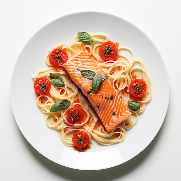 Savory Salmon Pasta Extravaganza