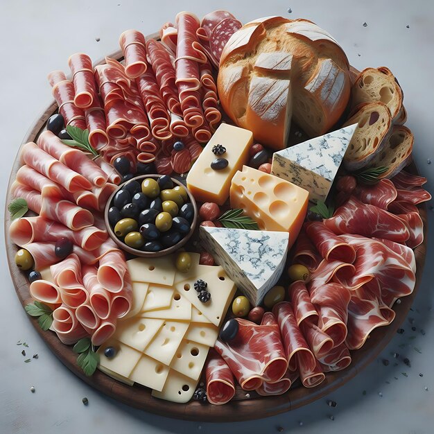 Photo savory sensations a cheese and wine pairing